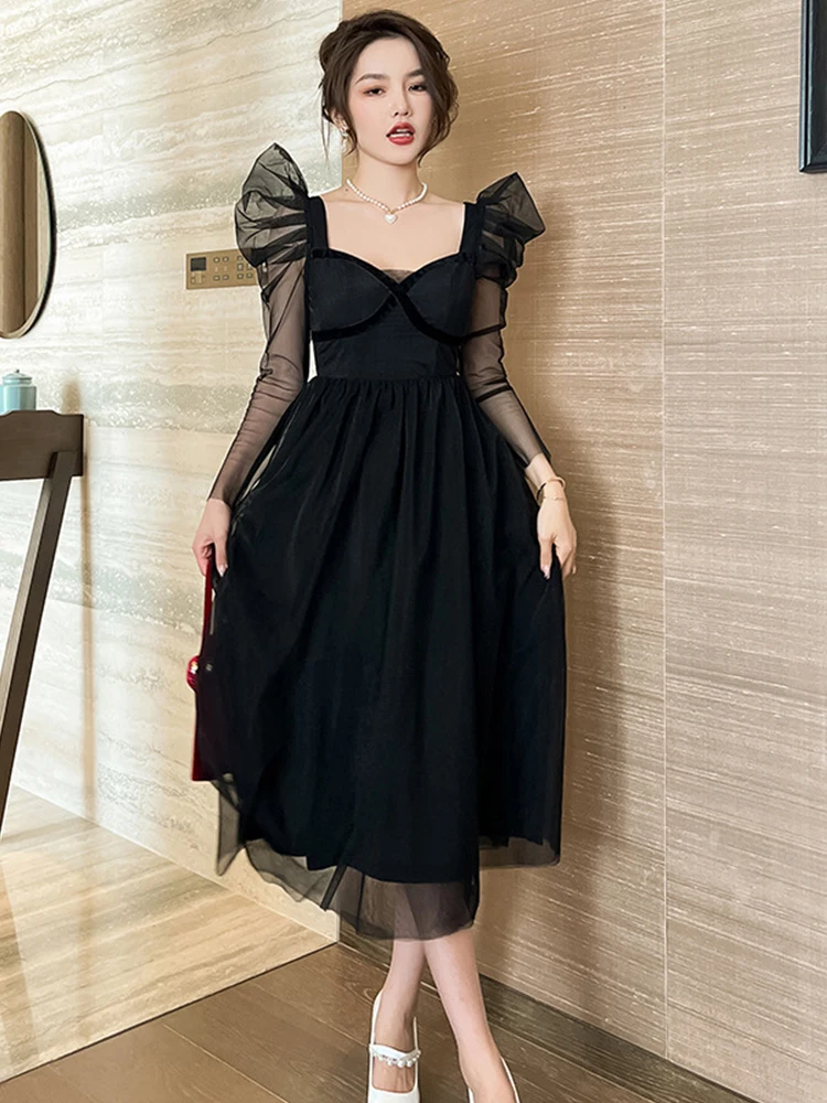 ★送料・関税込★SAENGIN STUDIOS★ROMANTIC SHEER DRESS★ Romance Ruffle Sheer Dress – J.ING