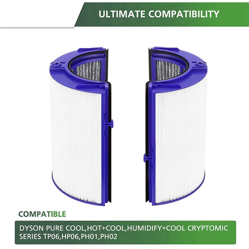 

HEPA-фильтр для Dyson HP06, TP06, HP09, TP09, HP07, TP07, PH03, PH02, PH01, очиститель воздуха, Углеродный фильтр, часть 970341-01