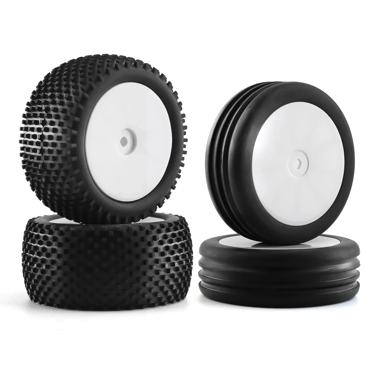 Rubber Wheels Rc 1/10 Buggy | Rubber Tires Wheels Tyres