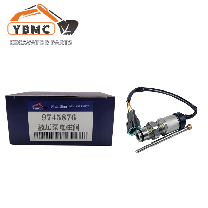 アンコ Excavator Hydraulic Main Pump Solenoid Valve 4367899 9745876 For