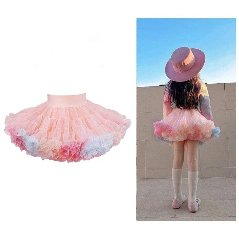 Jupe Tulle Ballet Enfant Fille – Tutu Moelleux, élastique, Pour Fête, Danse, Déguisement | Jupe Princesse 2 à 10 Ans, Cadeau Anniversaire - 8