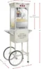 Midway Movie Theater-Style Popcorn Machine Maker with Cart and 10-Ounce Kettle - Cream, Vintage-Style Popper on Wheels 5