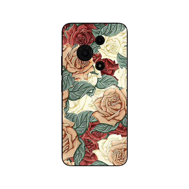 Leopard Panda Soft Silicone Phone Case - Protective Back Cover