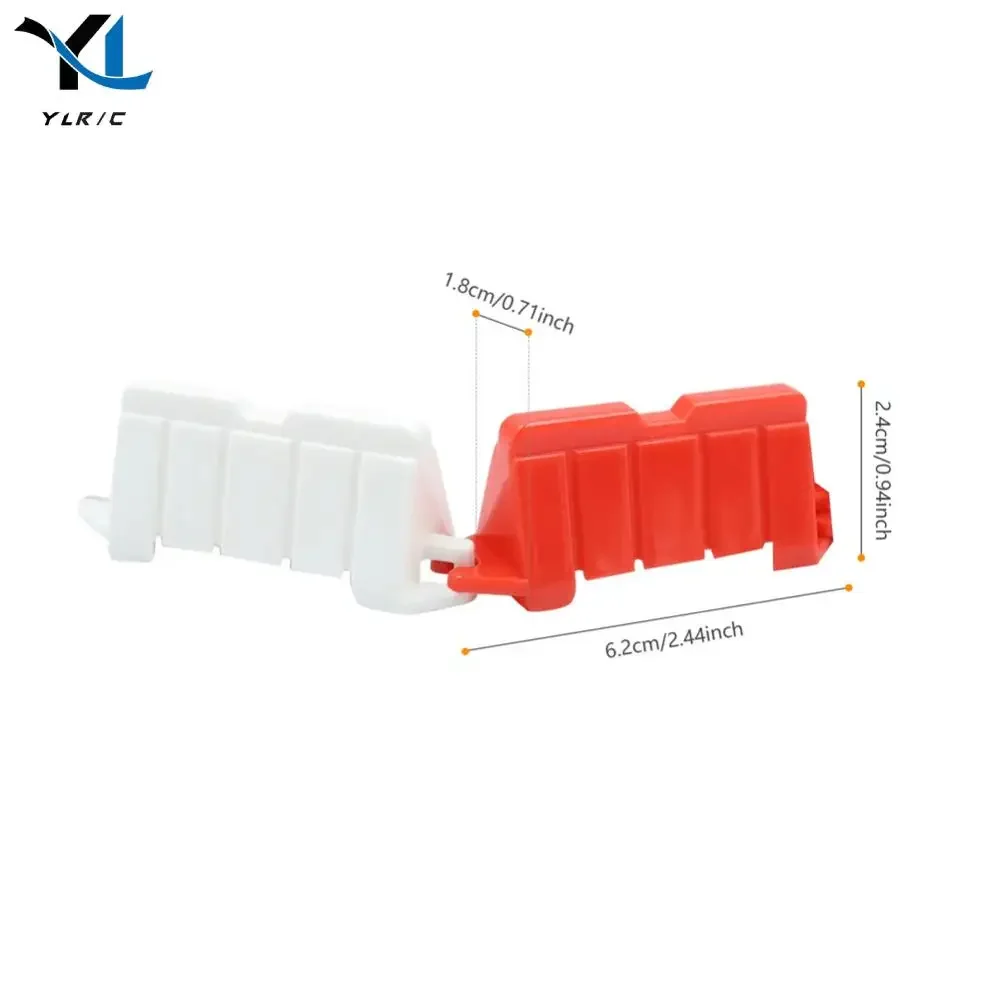 Road Barrier RC Car Racing Track Mini RC Drift Racing Car Track Set Runway Racetrack for 1/14 1/16 1/18 1/24 1/28 Mini RC Car