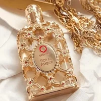 Orientica Royal Amber Rouge Oud Saffron Rose Eau de Parfum Unisexe Longue Durée Épicé Boisé Gourmand Oriental Flacon en Verre 100ml 5