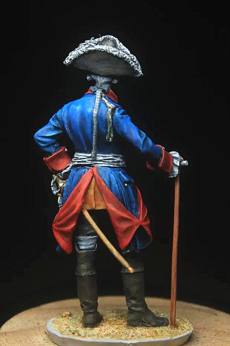 グレートメタル英国の兵士の置物キングオブプロシアホーム