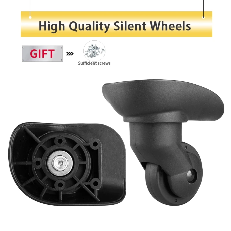 

Suitcase Wheel Bag Hardness Wheel Suitcase Load-bearing Wheel Suitcase Boarding Case Wear-resistant And Labor-saving Pulley