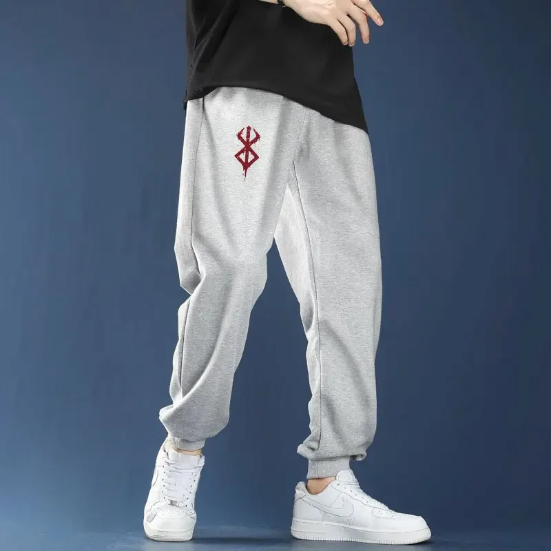 Berserk Anime Sweatpants Men Women Jogging Autumn Guts Sacrifice Print Manga Gym Sport Trousers Gothic Casual Pants Unisex