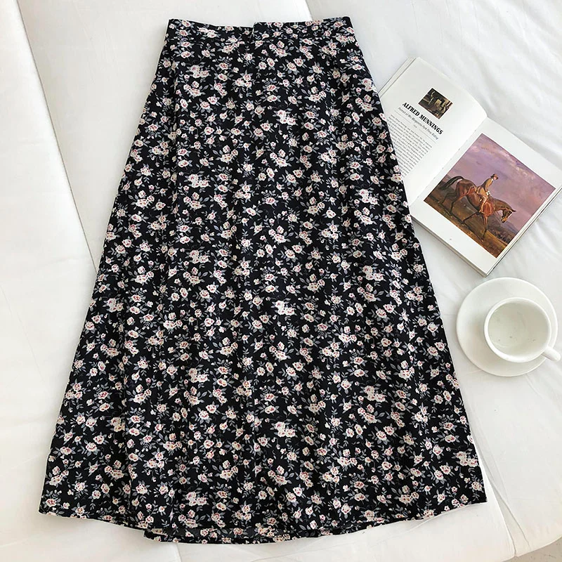 

Women's Dress Summer Korean Version Pendant Fashion Style Gentle Retro Fragmented Slim Fit Versatile High Waist Women's Dress