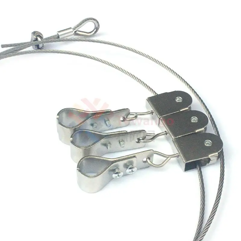 Tarpaulin Installation Accessories 10Pcs Wave Shade Net Wire Cord