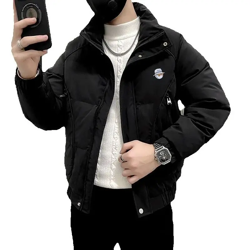 말본 High Quality Golf Jacket Men Golf Wear Winter New Authentic Padded Thickening Keep Warm Short Coat Men Apparel