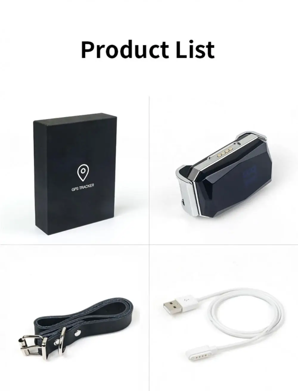 Pet GPS Locator Dog Collar Finder Anti-lost Smart Multifunctional Pet Locator Universal Waterproof Gps Location Collar
