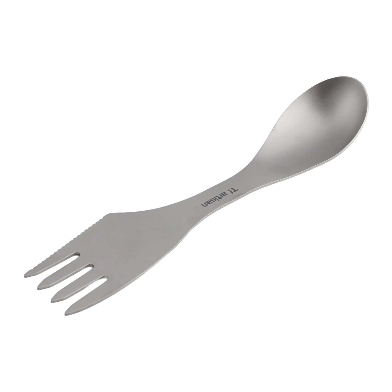 Camping Spork Cutter Edge Fork Lightweight Mesh Bag Outdoor Picnic Portable Practical Spoon Functional Versatile
