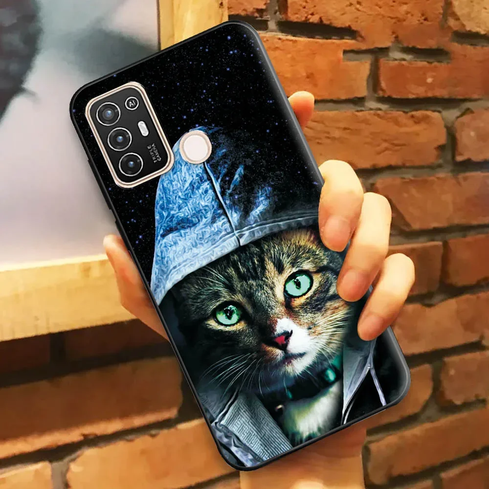Custodia Personalizzata Per ZTE Blade A52 – Con Tua Foto E Scritta, Cover Portafoglio In PU Pelle, Antigraffio