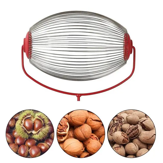 Diógyűjtő Gyümölcsgyűjtő Kert Gördülő Dió Kombájító Gyümölcsválasztó Kerti Szerszámok Szedő Gesztenye - Image 5