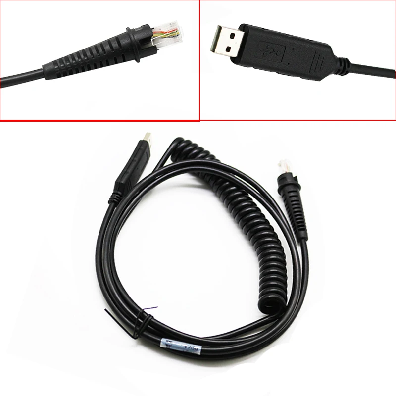 HON-MARK ew USB 3M 코일 케이블(칩 포함)은 하니웰 IT3800 스캐..