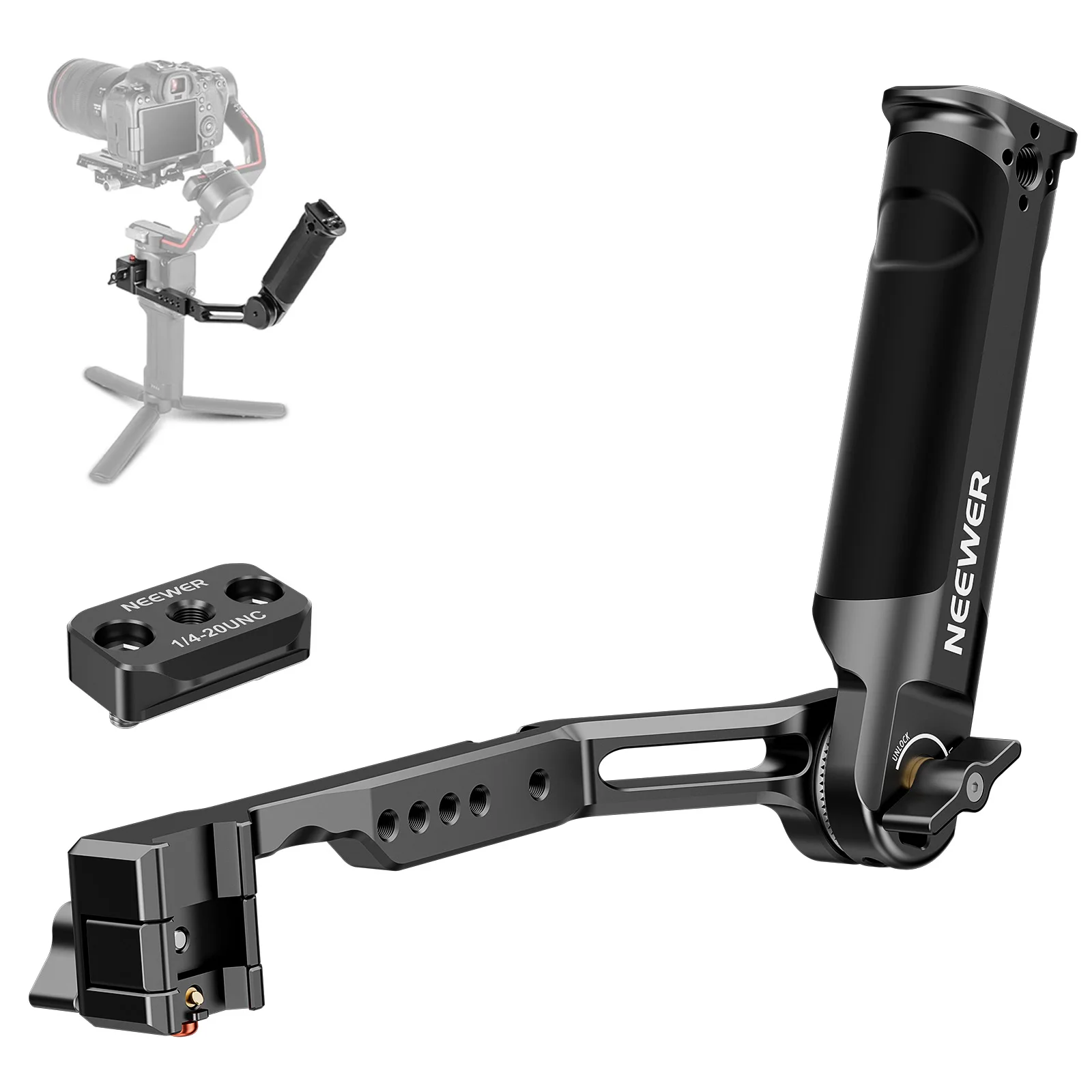 Gimbal Sling Handgrip Compatible with DJI RS 2 RSC 2 RS 3 RS 3 Pro RS 3 Mini Han
