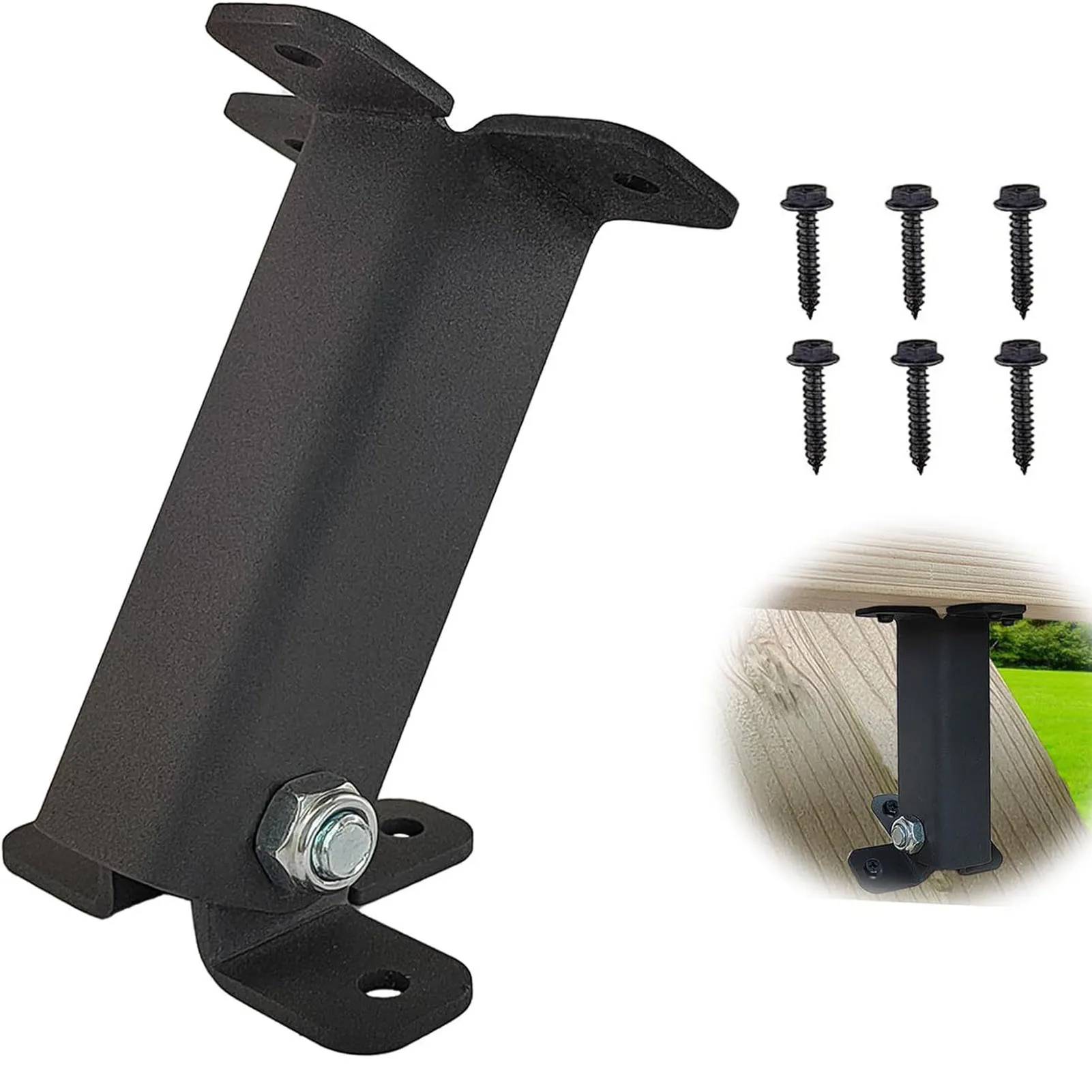 Pergola Roof Riser Beam Bracket Roof Mount Pergola Bracket Stainless Steel Angle Adjustable Beam for Gazebo
