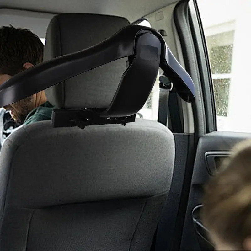 Car Coat Hanger Retractable Car Hook for Headrest Multifunctional Auto Hat Holder Car Interior Accessories Hooks for Travel