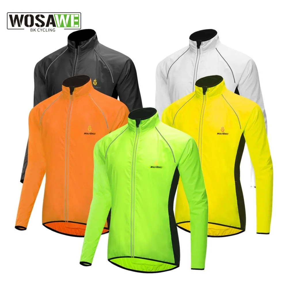Cycling Jacket Reflective Road Mtb Bicycle Raincoat