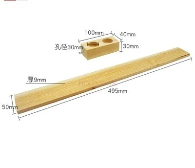 Friction meter Friction tester Long wooden block Short wooden block plate Physics teaching instrument