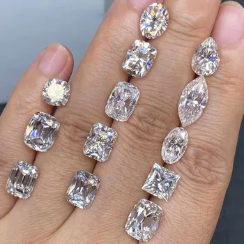 Fancy Shape Moissanite Stones 5