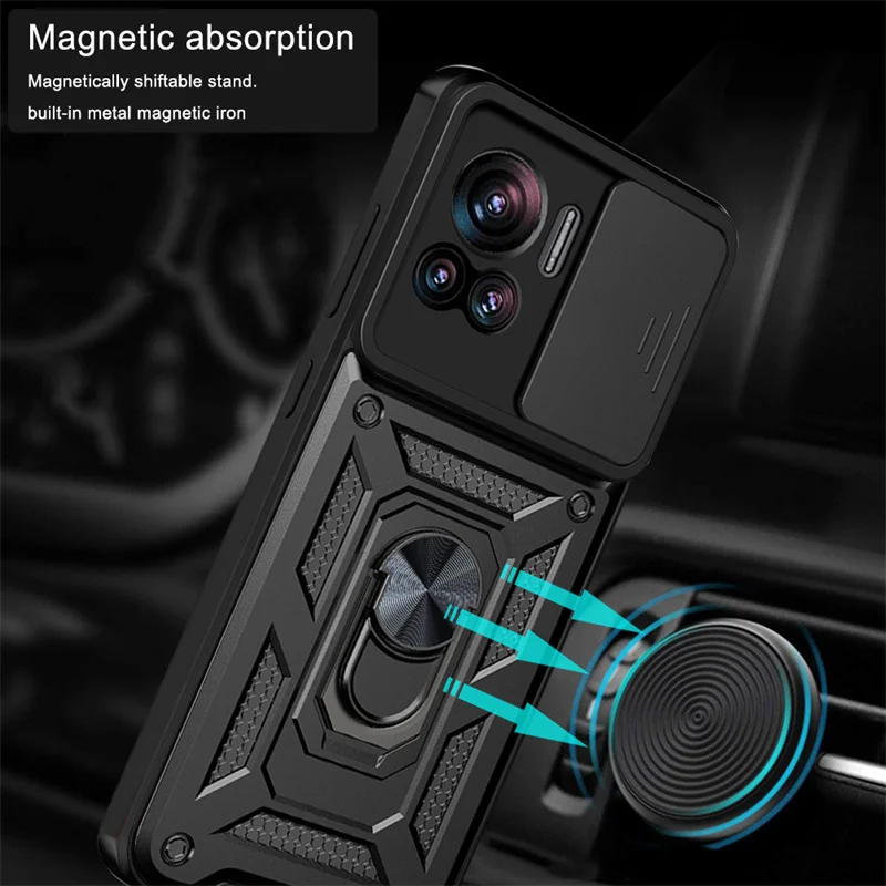 For Motorola Edge 30 Ultra 5G Case Car Magnetic Holder Stand Armor Phone Cases For Moto Edge30 Lite Edge 30 Fusion Neo Cover 6