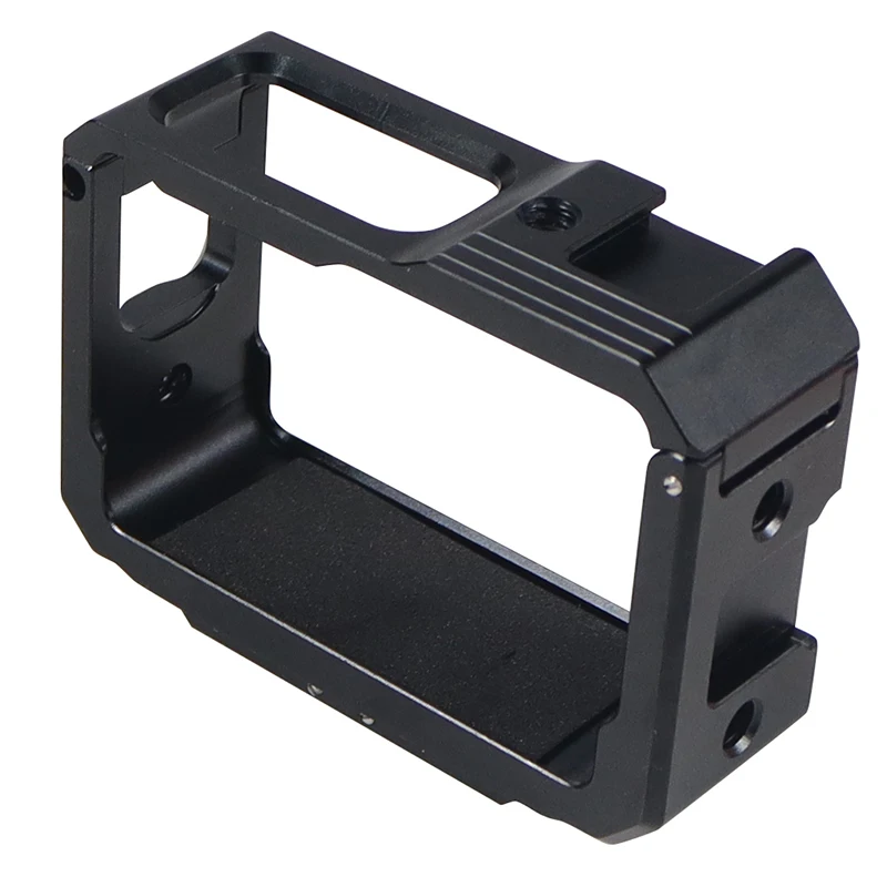 For  One RS Camera Metal Cage Frame 1/4 Magnetic Adapter Cold Shoe Mount 360 1-i