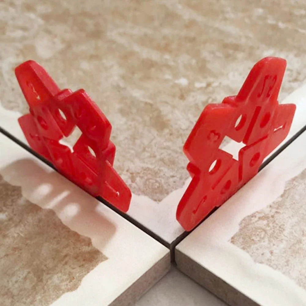 Ceramic Spacers Clips Tile Leveling System 1/1.5/2/2.5/3cm for Floor Wall Tile Gap Leveling System Construction Tools 50-200Pcs tile spacers