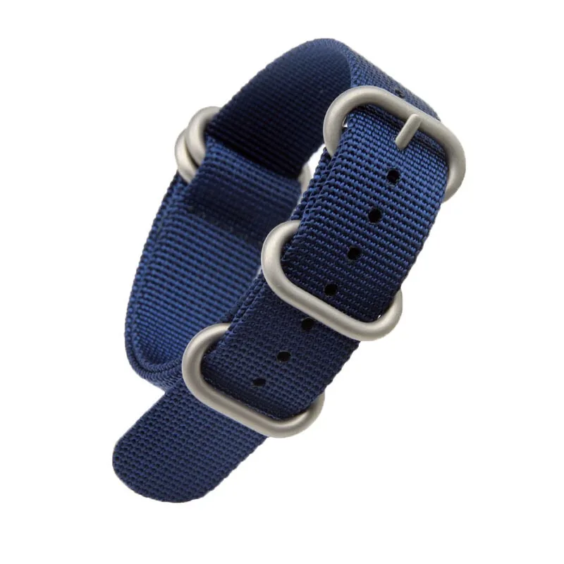 Premium Nylon Watch Strap in Vibrant Colors - 22MM/20MM Width Options