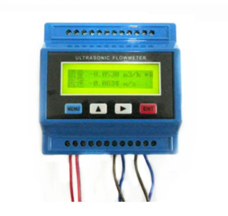 Hot Selling Ultrasonic Intelligent Sensor Gas Mass Flow Meter External Clamp Portable Ultrasonic Flow Meter