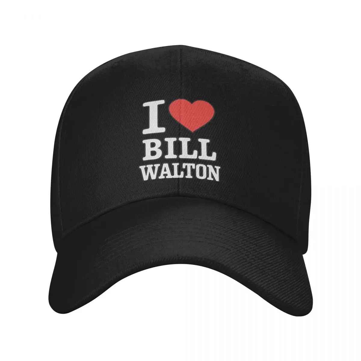 

Кепка Для Взрослых I Love Bill Walton, бейсболка для улицы, головной убор, солнцезащитные кепки, регулируемая рыболовная шляпа, оптовая продажа, Новинка
