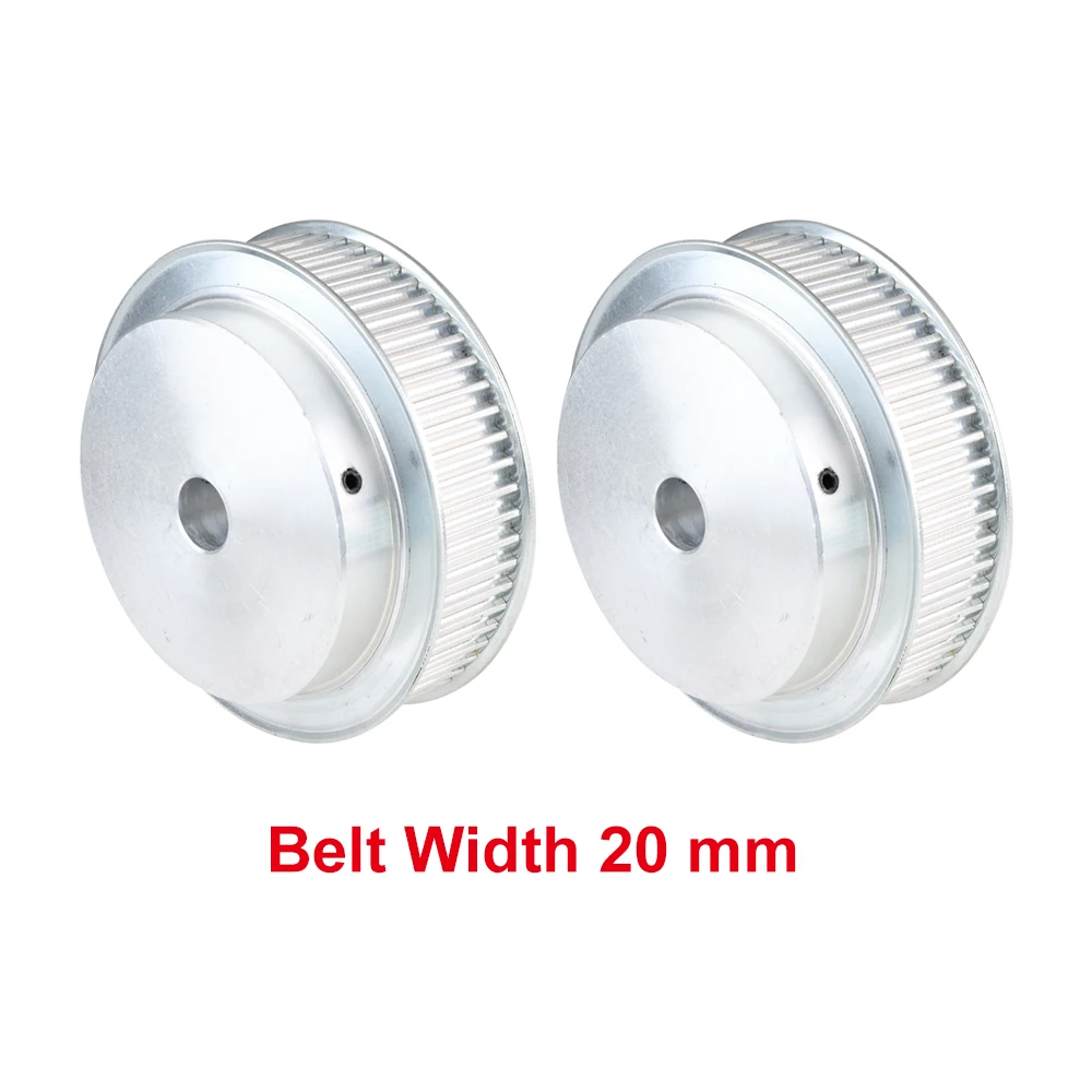 5M-60T Pulley Inner Bore 12/14/15/16/17/19/20 mm Aluminum pulley wheel Slot Width 16/21 mm Fit For Width 15/20 5M-timing belt timing belt pulley fixed pulley belt pulley lifting rope pulley