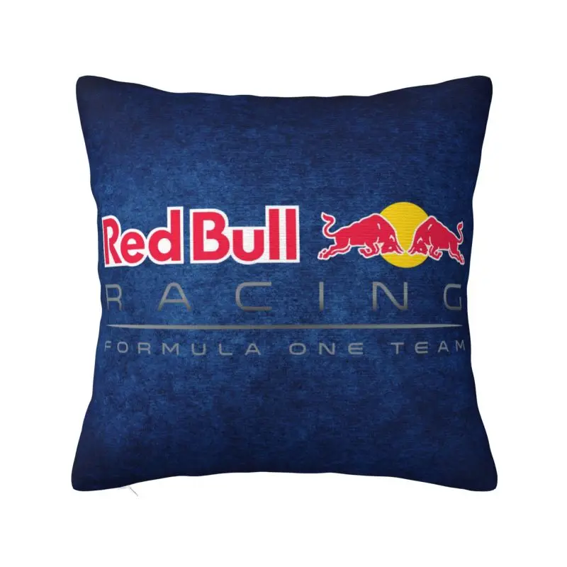

Red Double-Bull Throw Pillow Sofa Luxury Cushion Cover Car Pillowcase