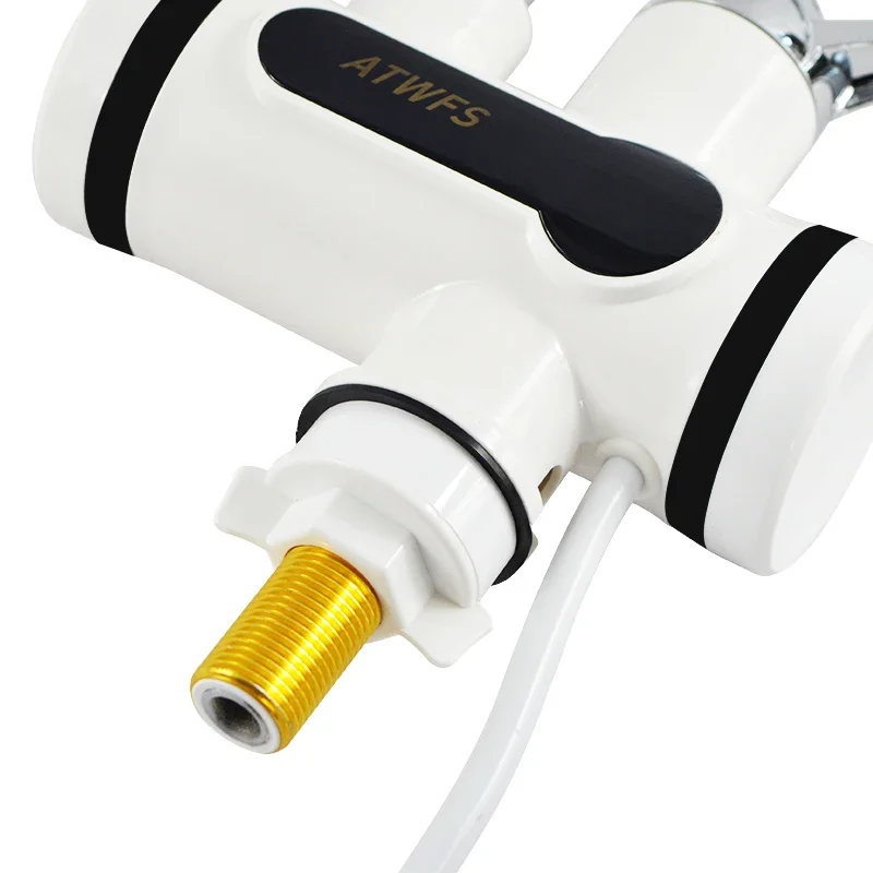 3000W Tankless Water Heater Faucet Shower Instant Tap Heating Hot Water Kitchen and Bathroom