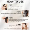 100ml/500ml Hair Dye Shampoo 3in1 Darkening Hairs Instant Gray To Black Polygonum Multiflorum Natural Coloing Cover for Women 6
