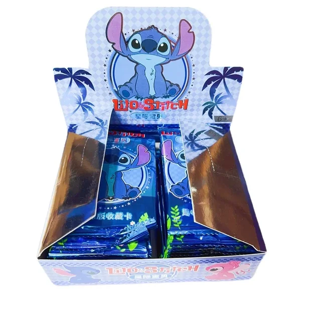 160 Pcs Disney Lilo & Stitch Card Cute Cartoon Stitch Angel Character Card Fun Collection Card Children Toy Gift 6