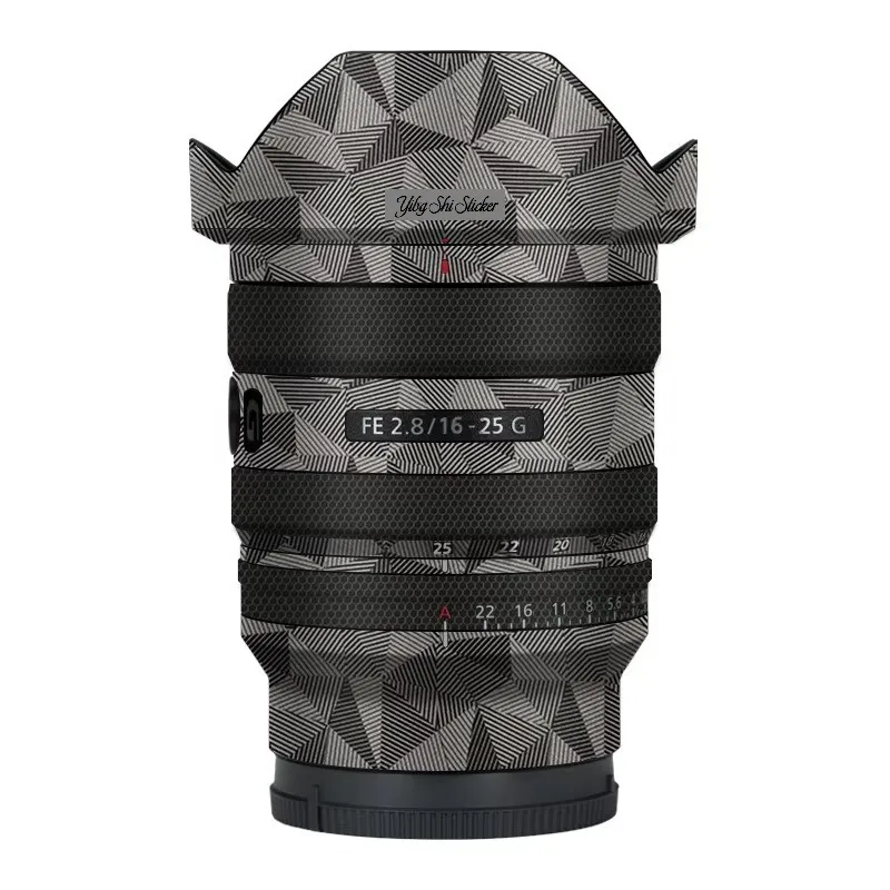 FE용 맞춤형 스티커 데칼 스킨 렌즈 비닐 랩 필름 보호 코트, SEL1625G 16-25 2.8 F/2.8 2.8G, 16-25mm F2.8 G