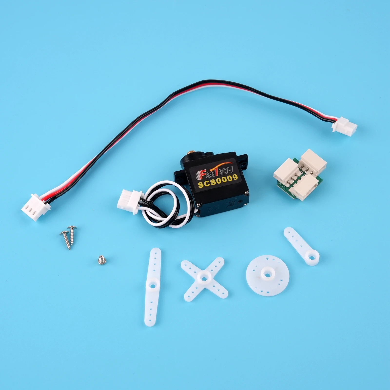 Feetech SCS009 6V 2.3kg Serial BUS Servo Metal Gearbox Servos for RC Helicopter Smart Robot Humanoid DIY Toys STEAM Education