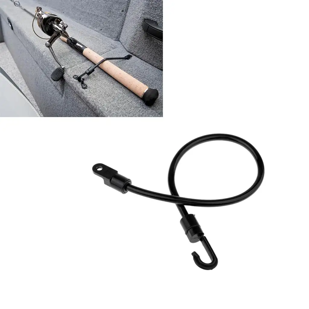 Fishing Rod Straps Rod Tamer Strap Holder Deck Mount Connector for Boat & Marine