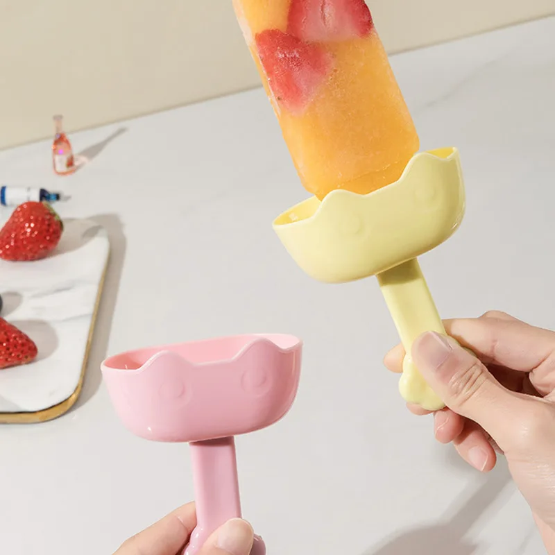 Houseeker Drip-proof Popsicle Rack Drip Free Ice Pop Holder Ice Cream Frozen Treats Storage Rack Popsicle Holder For Kids