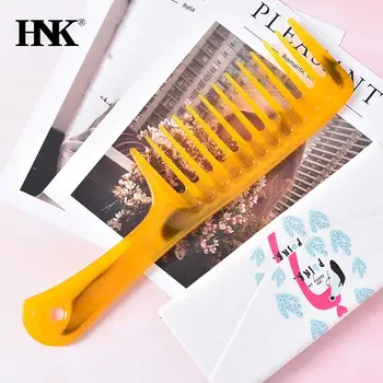 대형 와이드 톱니 빗살 후크 손잡이, 탈모 감소 빗, 전문 미용실 염색 스타일링 브러시 도구, 인기 판매