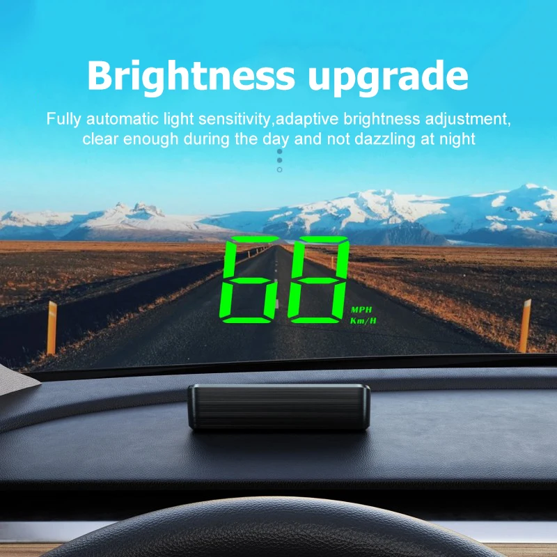 Car Speedometer HUD Head Up Display Digital Speed Meter Windshield Projector Vehicles Truck Auto Electronics Accessories head up display