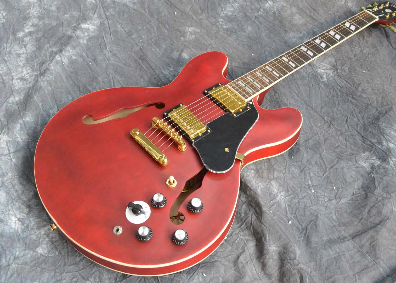 Electric Semi Hollow Body Jazz Guitar Hollow Body Electric Guitar