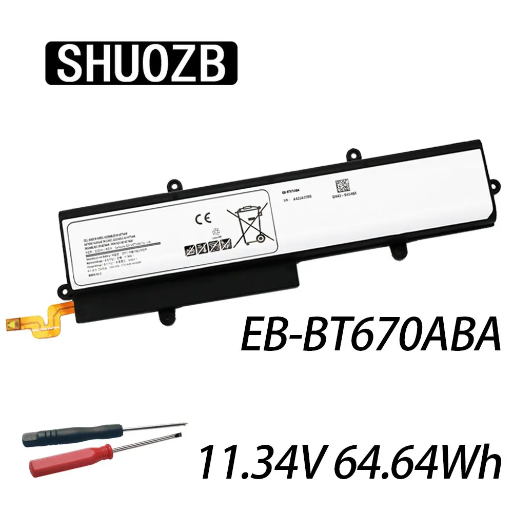 Batteria Shuozb Eb-Bt670Aba Per Samsung Galaxy View Tahoe 18.4 "Pollici Sm-T670 Sm-T670N Sm-T677A Eb-Bt670Abe Gh43-04548B 11.34V