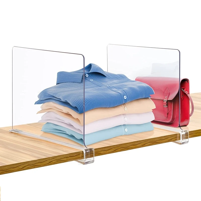 Acrylic Shelf Dividers, Clear Shelf Divider For Closets For Clothes