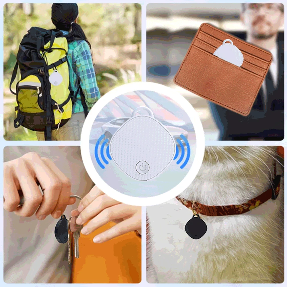 Smart GPS Tracker Items Lost Tracker Anti-Lost Alarm Bluetooth-Compatible Phone Stuff Two-way Search Car Key Pet Kids Finder