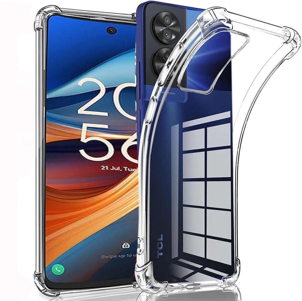 Angoli Rinforzati Custodia Morbida In Tpu Cover Posteriore Antiurto Per Tcl 50 Se 50Se 4G 501 505 Tcl 40 Nxtpaper 4G