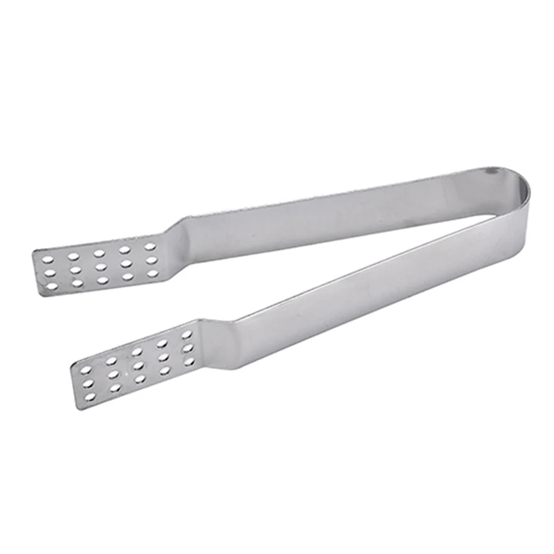 Tea strainer stainless steel teabag squeezer tea bag tongs ice cube mini tongs