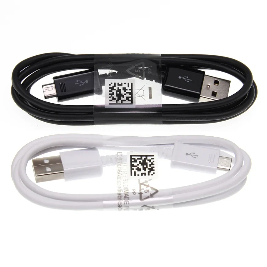 Cavo Micro Usb Nero/Bianco 1M Per Samsung Galaxy S4 Huawei Xiaomi Androi Caricabatterie Per Telefono Cavo Di Sincronizzazione Dati Cavo Di Ricarica Ra